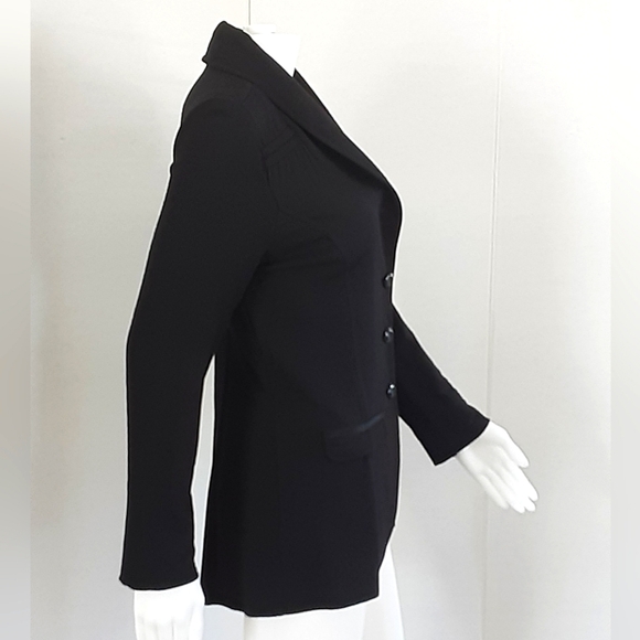 SOMA Intimates Soft Plush Black Cardigan Sweater Jacket Sz. S - Picture 2 of 6